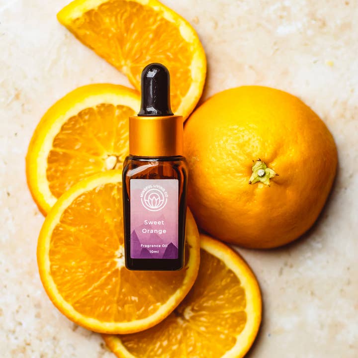 Sød Appelsin Duftolie for engroshandel hos Mindful Living Co.