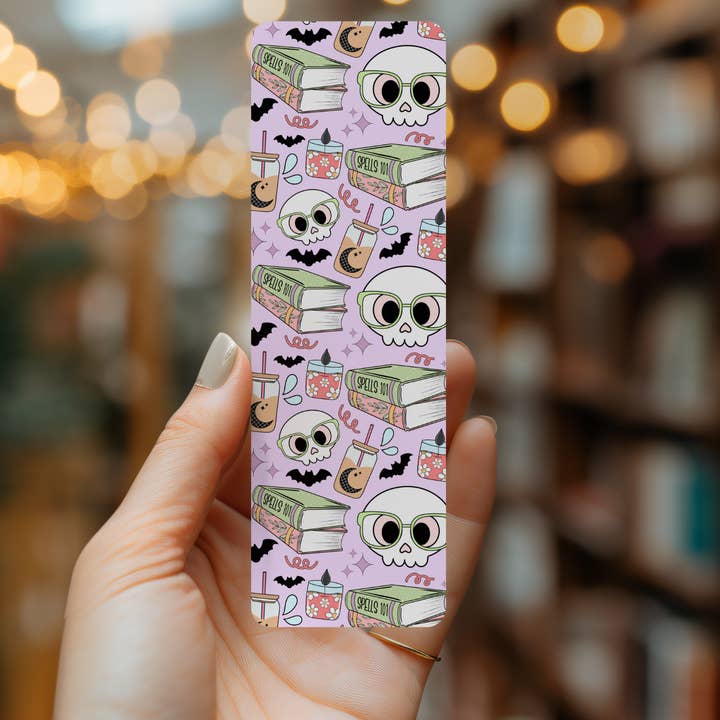 Spooky Readers Club Bookmark for wholesale by Indie Heart Studio