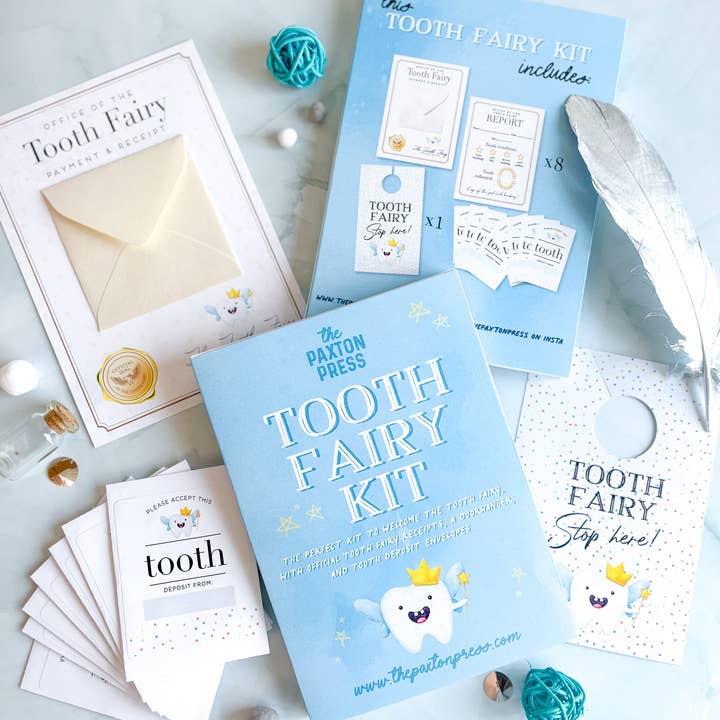 The Paxton Press - Wholesale Toothfairy Kit - Kids - Tooth Fairy Kit5