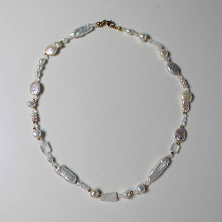 Valiente New York - Wholesale Beaded/Pearl Necklace - Veil necklace0