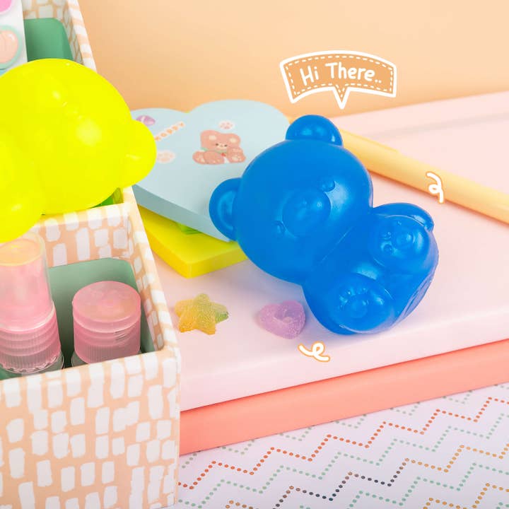 Kawaii Slime Company - Wholesale Squishy Toy - Kids & Baby - Gooshy Mooshy Bear Sensory Squishy Toy (12pcs/case)