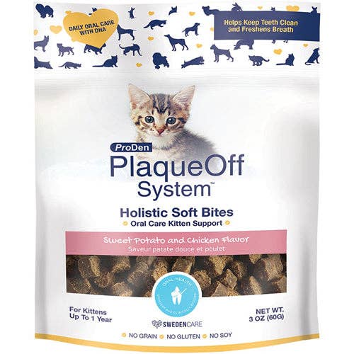 Petdropshipper - Wholesale Pet Treats - Cat - Proden Cat Plaqueoff Bites Kitten 3Oz