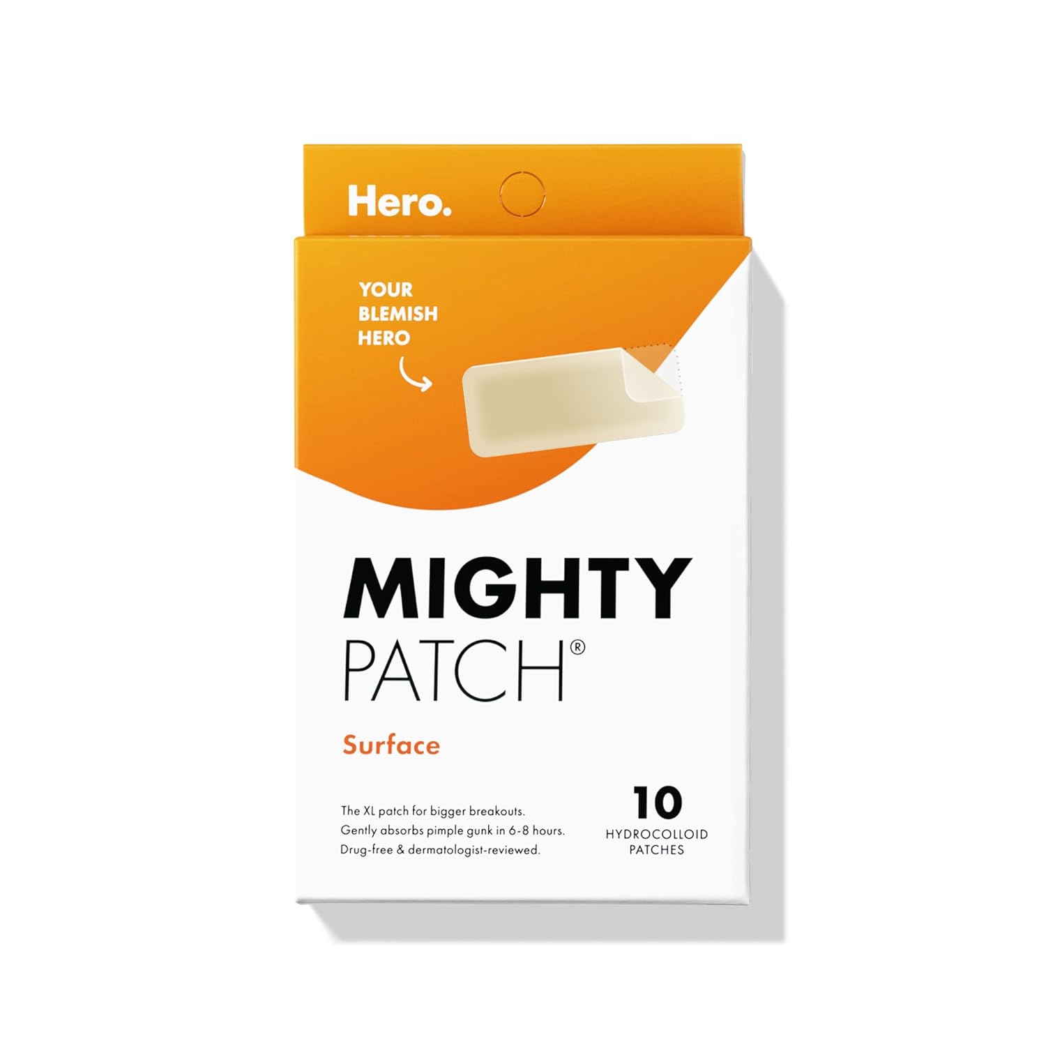 MEHIAZ - Venta al por mayor Parches para el acné/hidrocoloides - Parche de Hidrocoloide para Acné Mighty Patch Surface XL0