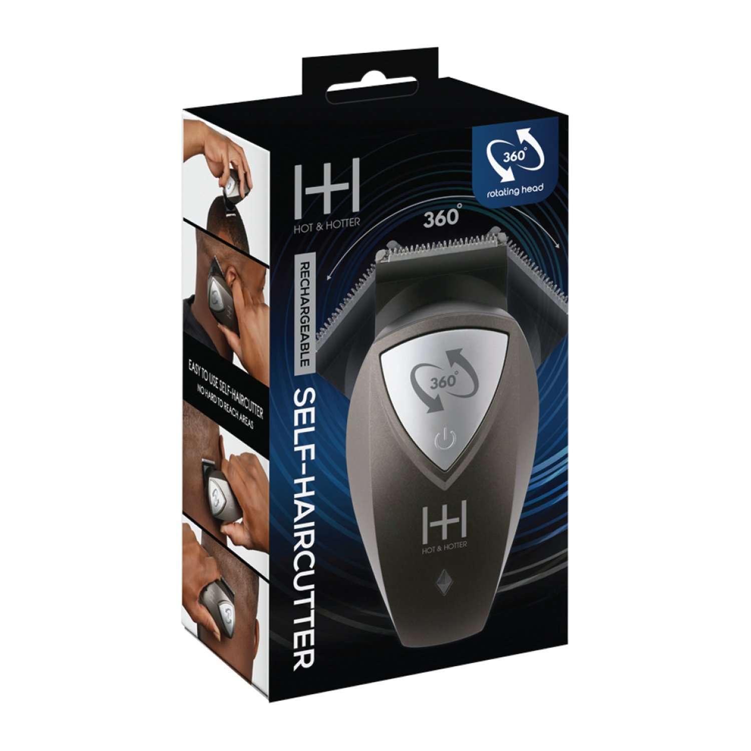 Annie International, Inc. - Wholesale Trimmer - Men's - Hot & Hotter 360 Degree Rechargeable Self Cutter1