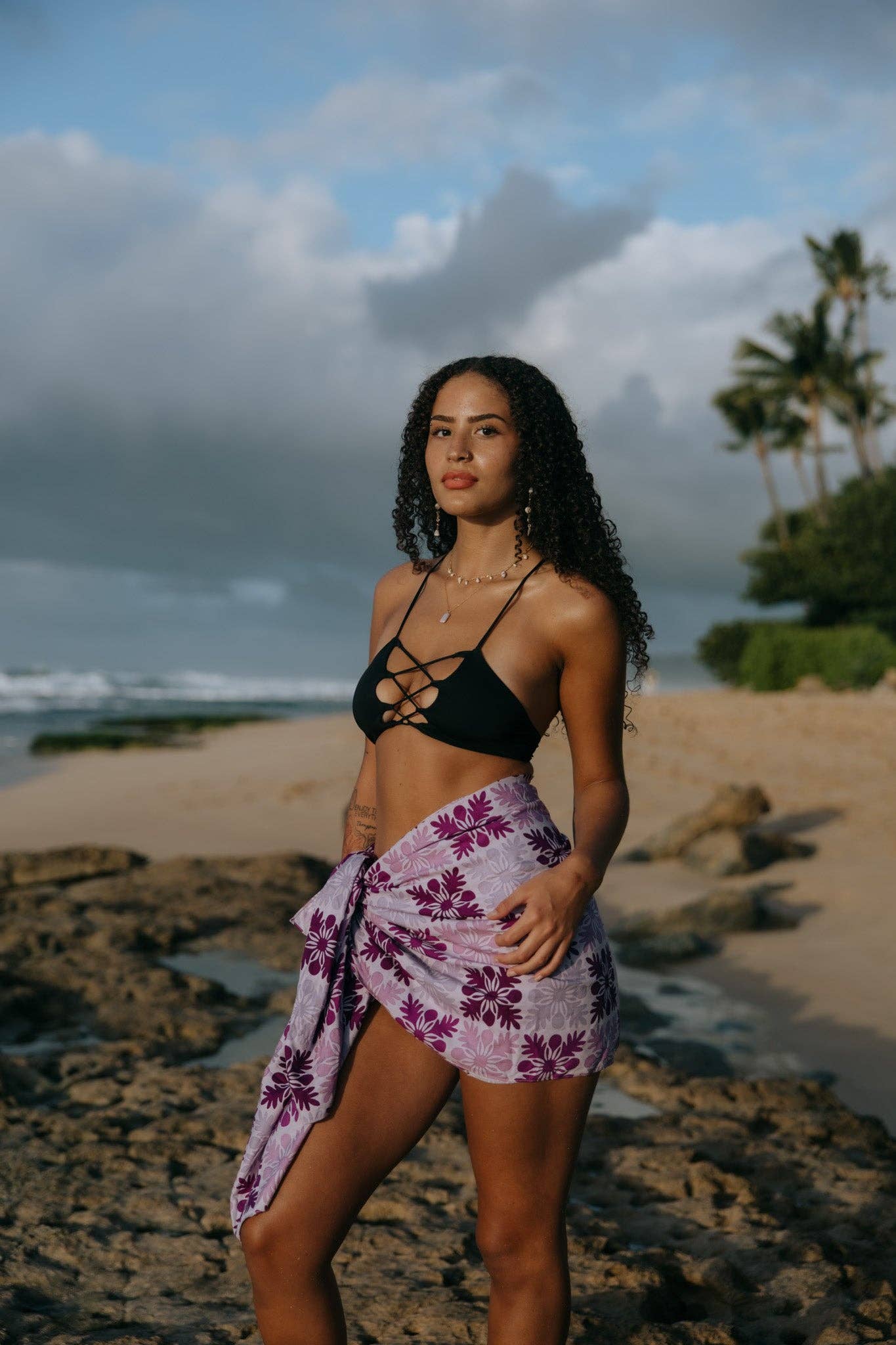 Revel Sun Hawai'i - Vente Cache-maillot – femme - Poni Quilt Pareo2