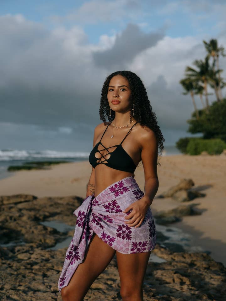 Revel Sun Hawai'i - Venta al por mayor Camisola de baño - Mujer - Poni Quilt Pareo2