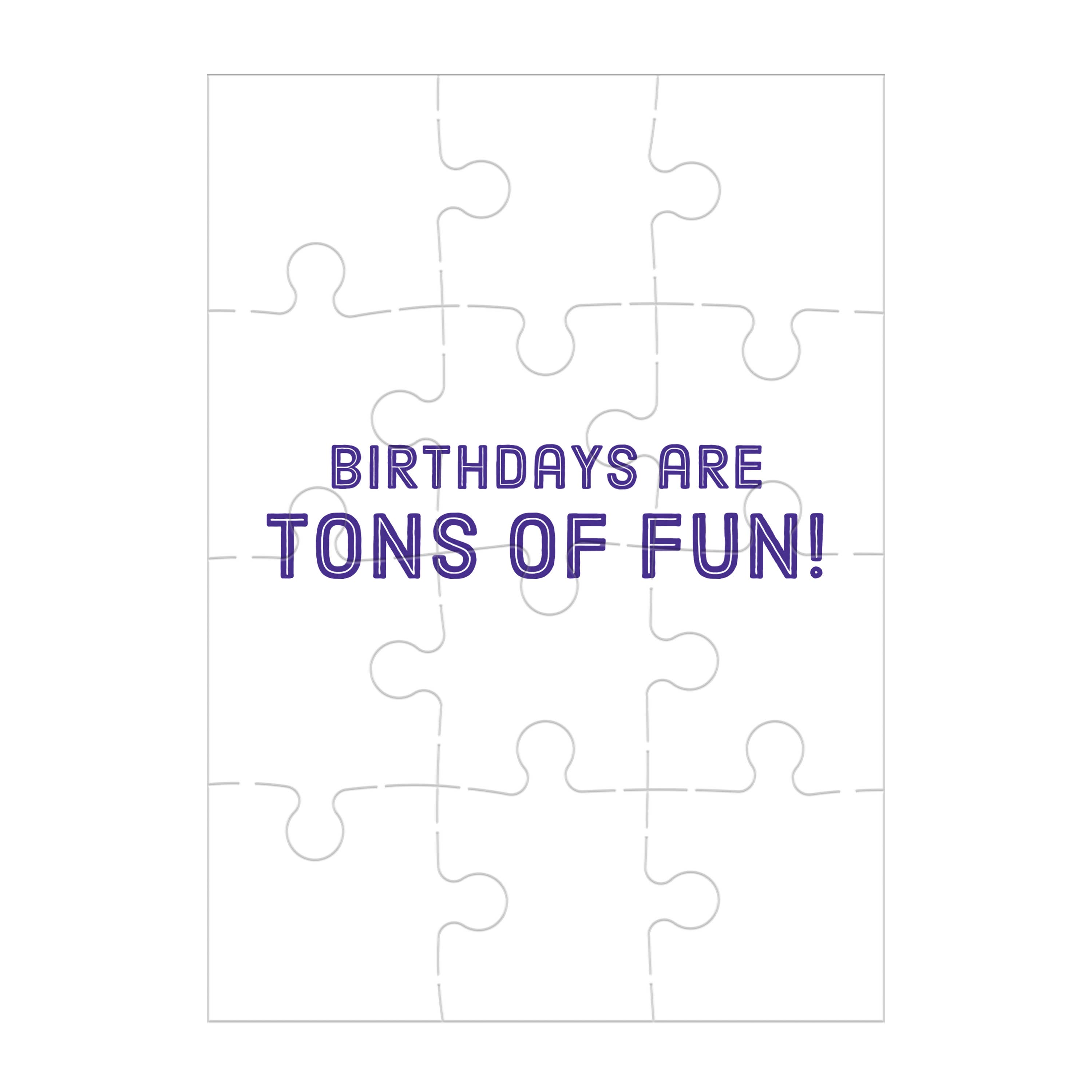 Chronicle Books - Wholesale Birthday Card - Construction Site Birthday Greeting Card Puzzle2