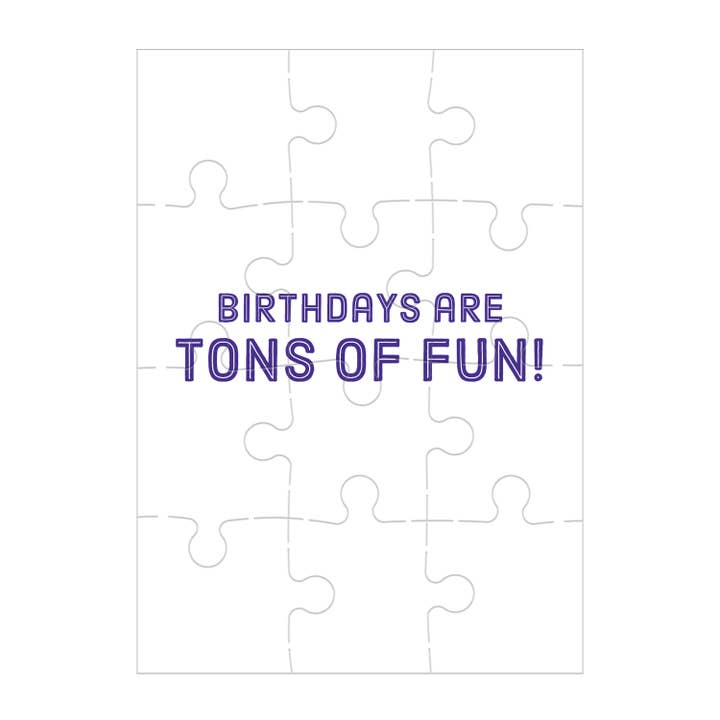 Chronicle Books - Wholesale Birthday Card - Construction Site Birthday Greeting Card Puzzle2