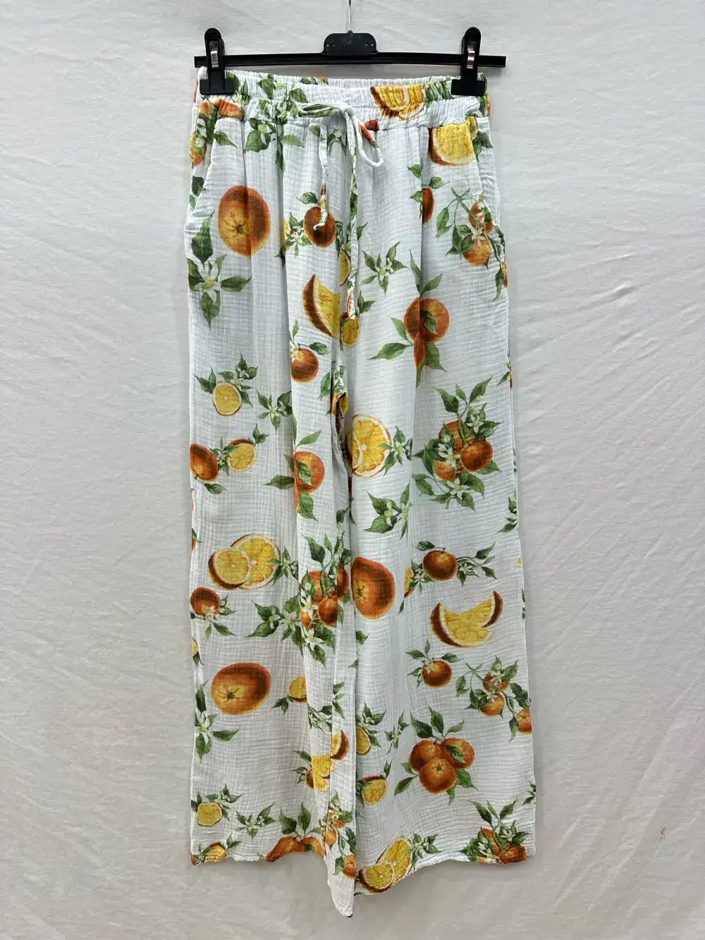 Mimi & Gogo - Wholesale Pants - Women's - Fruit Print Cotton Gauze Pants1