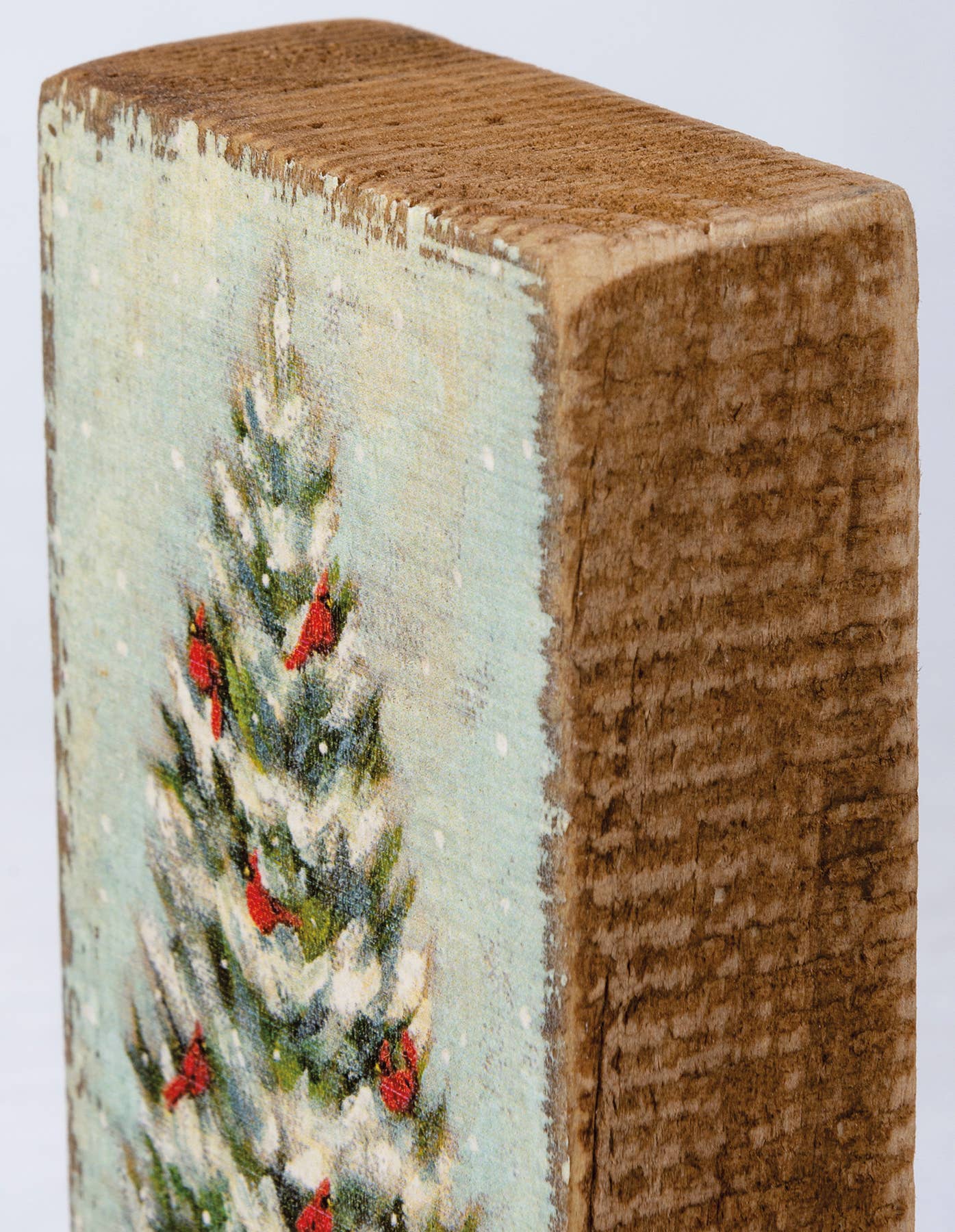 Primitives by Kathy - Wholesale Decorative Figurine - Cardinal Tree Block Sign2