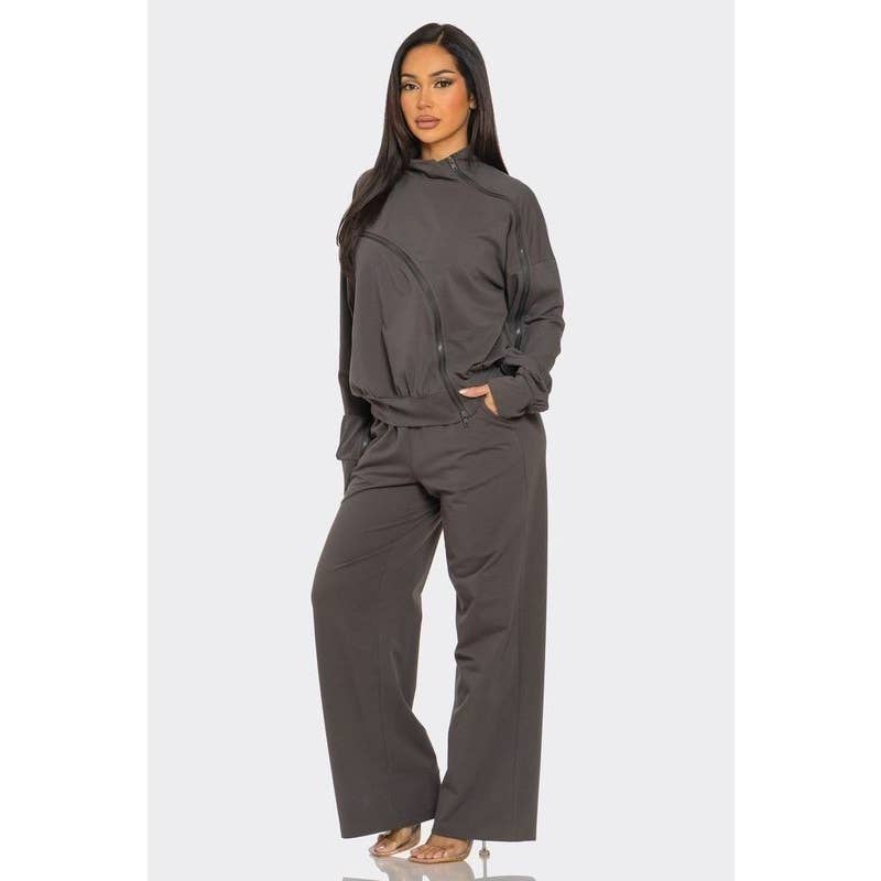 DORCAS - Wholesale Top & Pant Set (NOT Loungewear) - Women's - BAGGY PANTS SET3