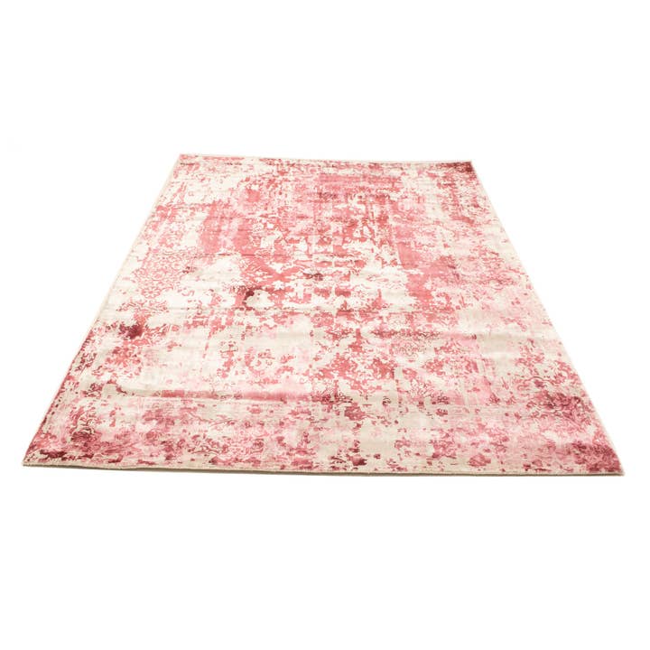 Flerfarvet 6x9 moderne overgangs-blomstertæppe for engroshandel hos Magic Rugs Inc.