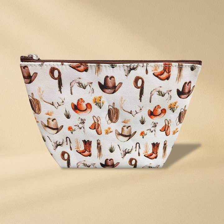 Trousse de Maquillage - Joli Étui de Toilette - Western pour la vente par Mini Momo