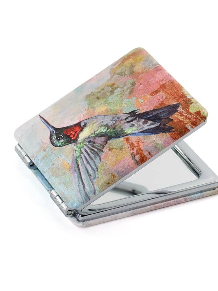 Hummingbird Travel Mirror for wholesale by Value Arts