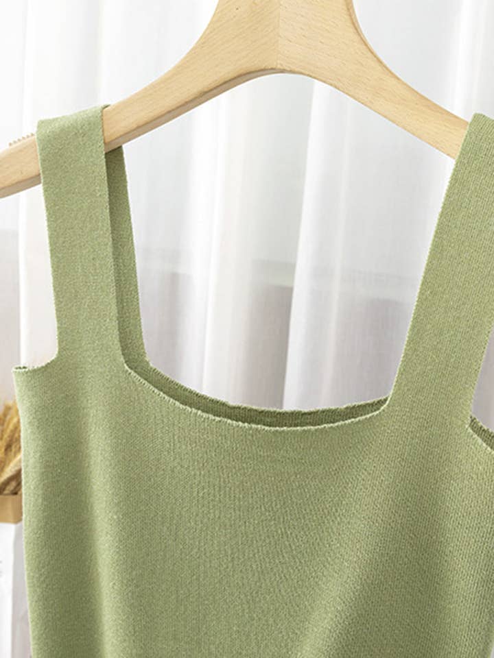 safistyle - Wholesale Tank Top - Women's - Square Neck Crop Top6