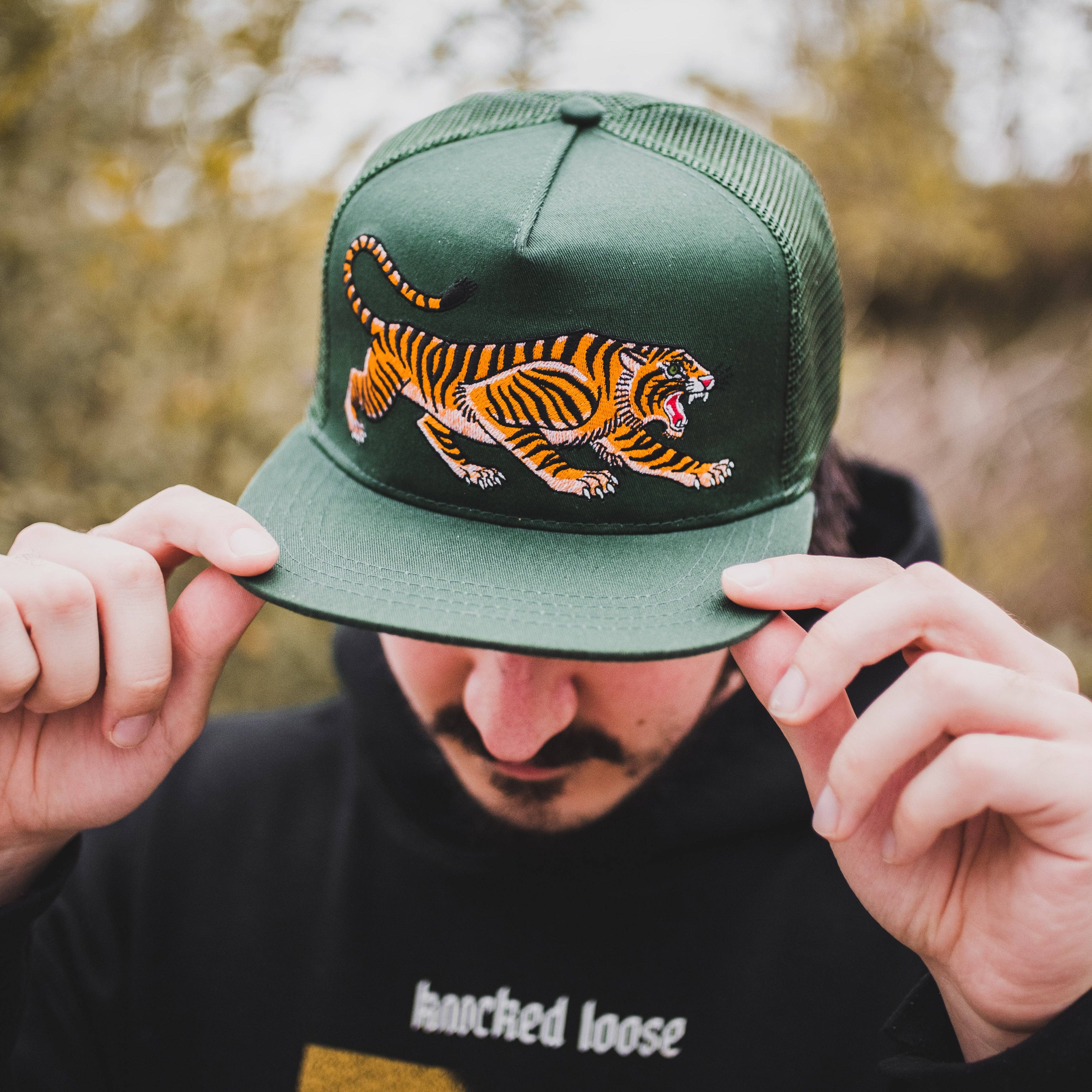 Stuntin Goods - Wholesale Trucker Hat - Unisex - Tiger Trucker Hat6