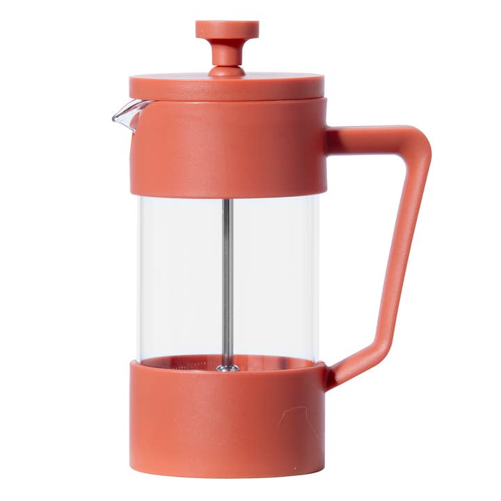 Oggi - Wholesale French Press - 3 Cup French Press Coffee Maker (350 ml, 12 oz) Red