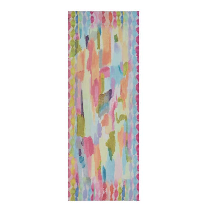 Spaulding Watercolor Pastel Sjaal voor wholesale door Dupatta Designs