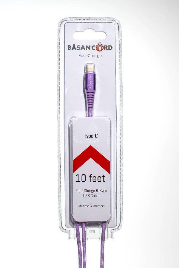 BASAN Cord – wholesale Laddningskabel – 10-fots BĀSAN Cord Fishnet Mobiltelefon sladdar17