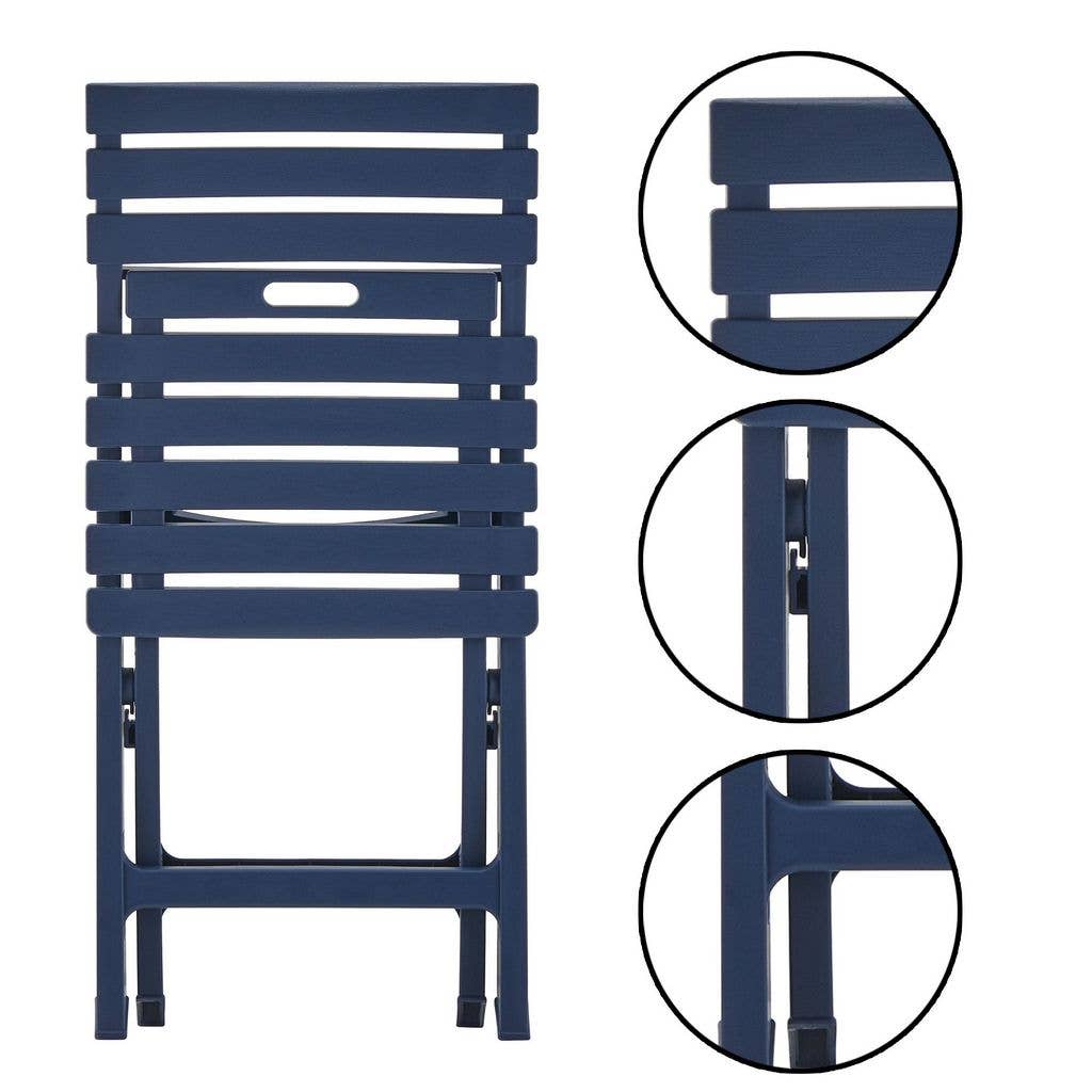 Aria Home - Wholesale Patio Chair - Set of 2 Terrasse Outdoor Folding Chair-Weather & UV Resistant10