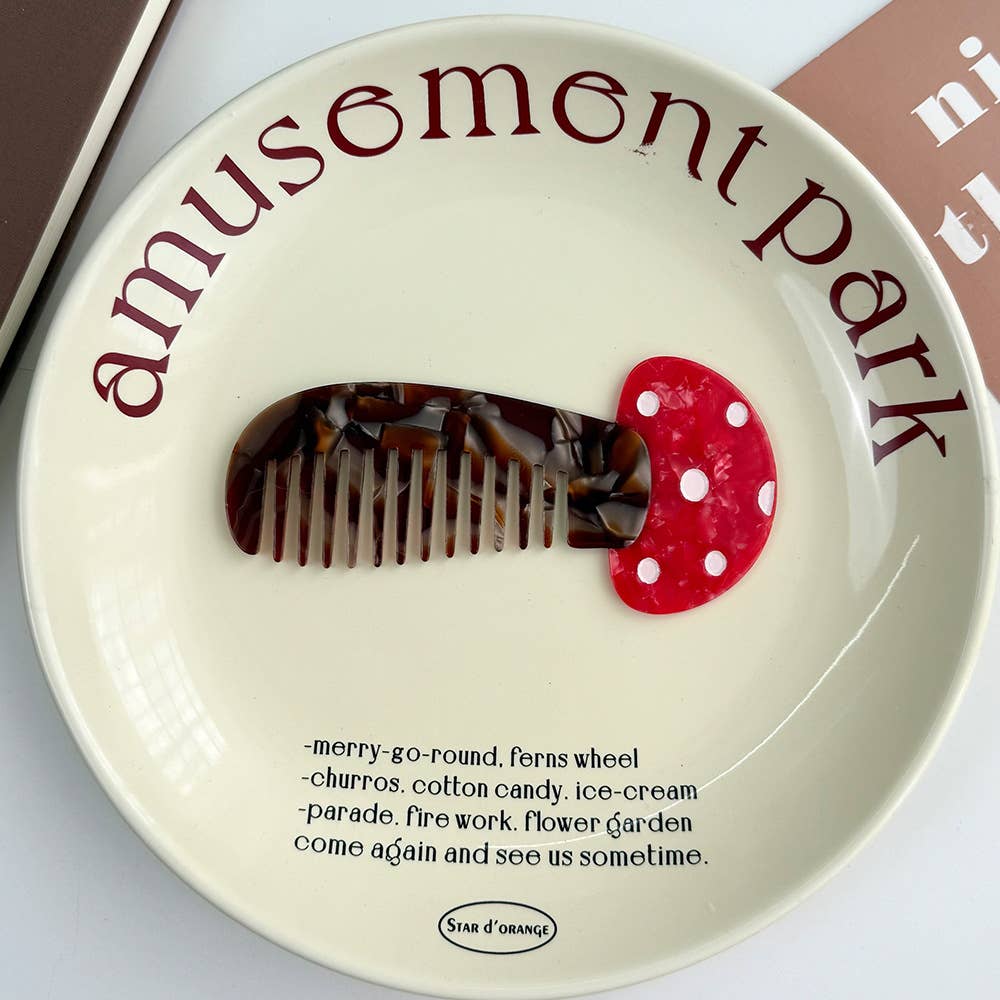 SoapElenGlen – Großhandel Haarbürste/Kamm – Verspielte Tier-Acetat-Kämme, tragbare Gemüse-Haarwerkzeuge16