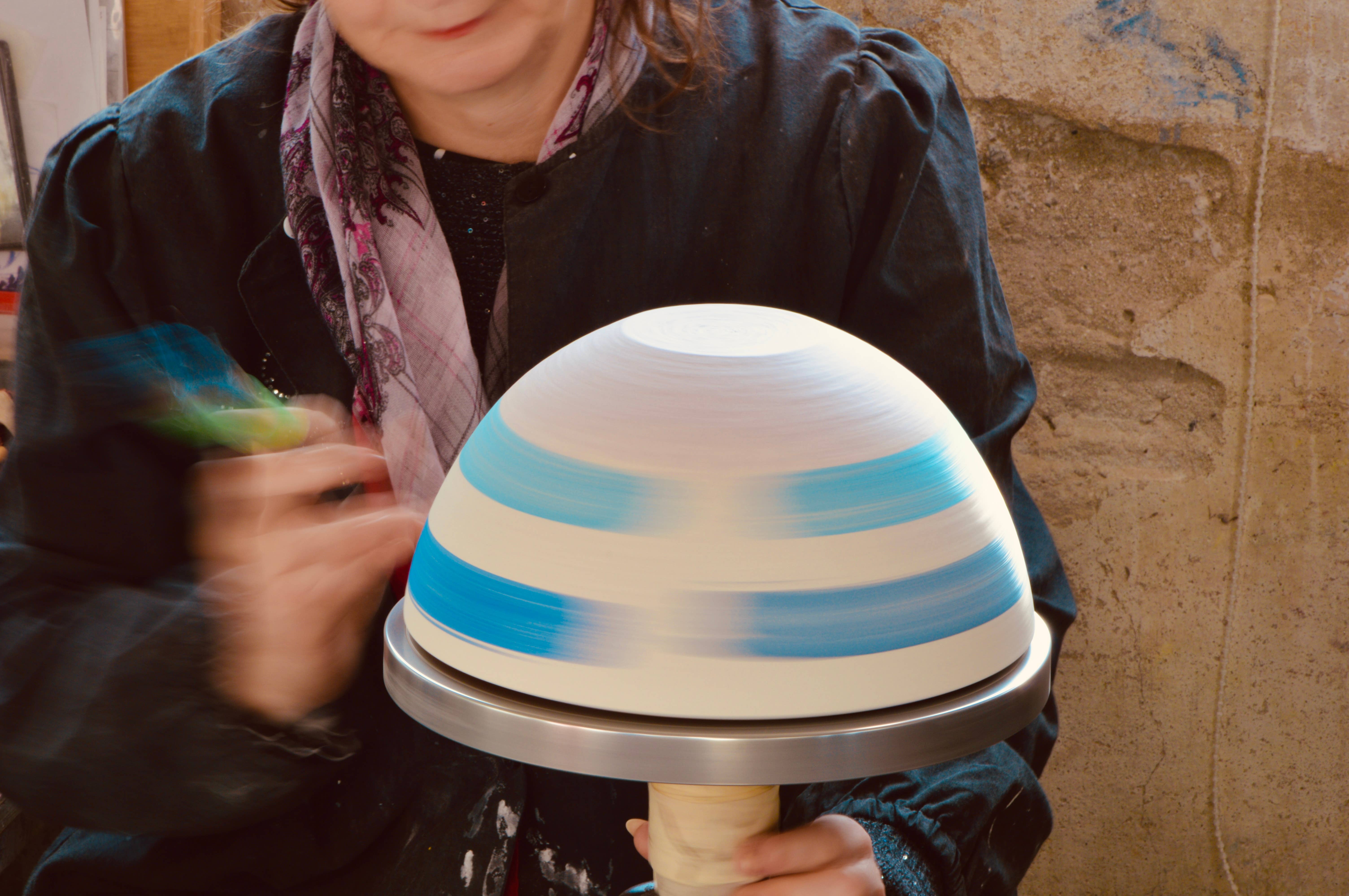 Cioccolato Lavoratti 1938 - Wholesale Chocolate - The Futurist Sphere with dark chocolate and orange4