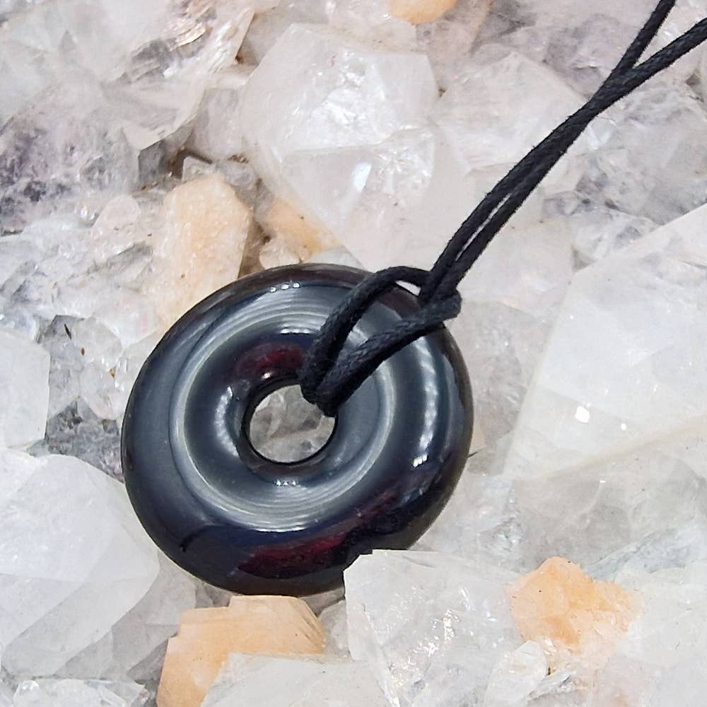 Shamans Crystal – Großhandel Individueller Charm/Anhänger – Edelstein-Donut-Anhänger, Kristall-Donut-Anhänger10