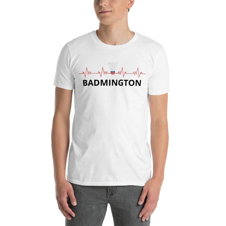 T-shirt unisex da badminton per la vendita all'ingrosso da parte di Souverista