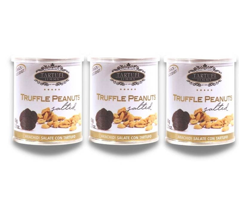 Gourmet Food Solutions, Inc. - Wholesale Nuts - Black Truffle Salted Peanuts, 60g Jimmy Tartufi2