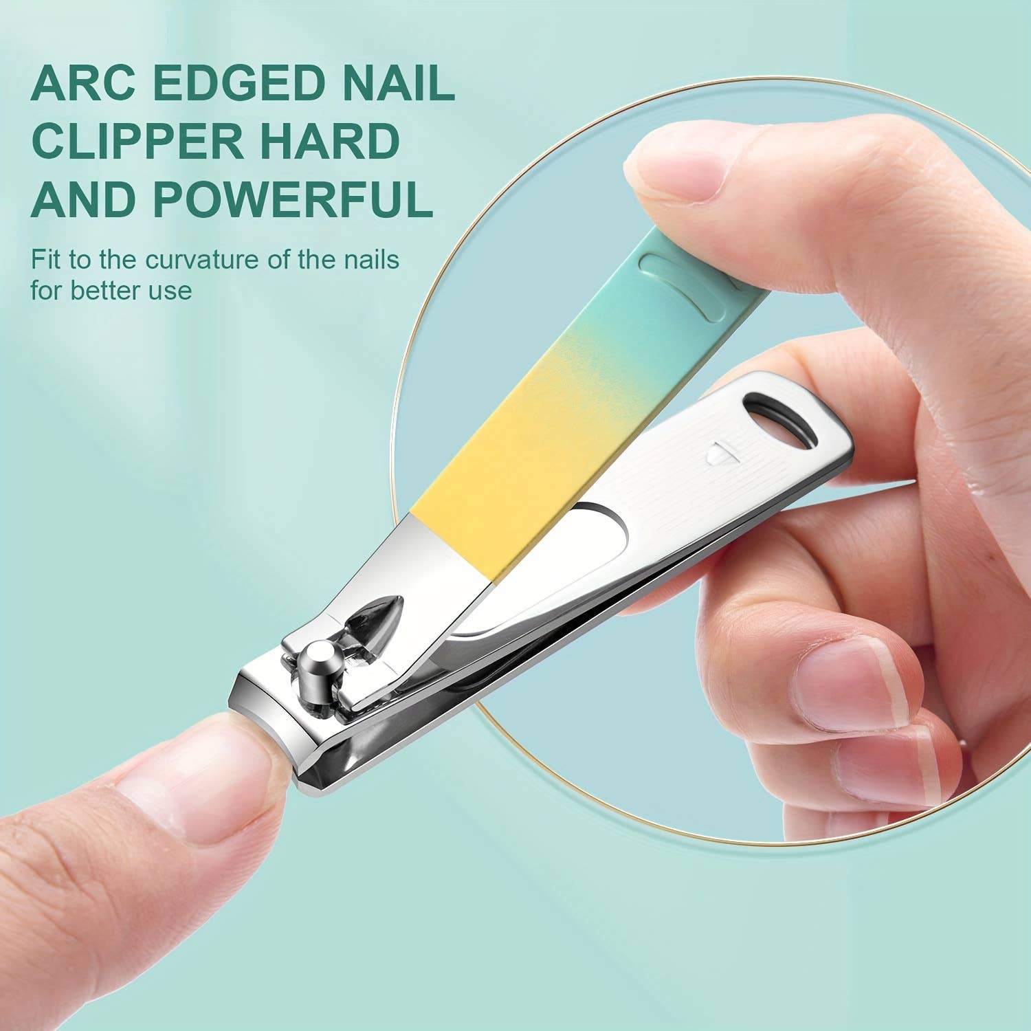 Shop Celino - Vendita all'ingrosso Set per manicure - Set manicure portatile con custodia da viaggio – Kit tagliaunghie6