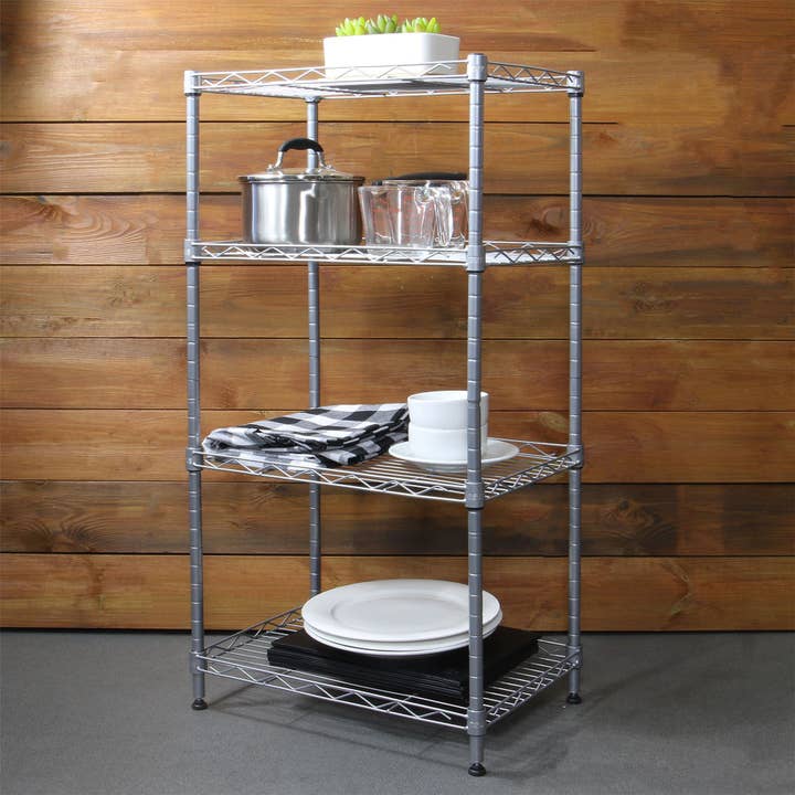 4 Tier Shelving Unit | M&W for wholesale by Maison & White