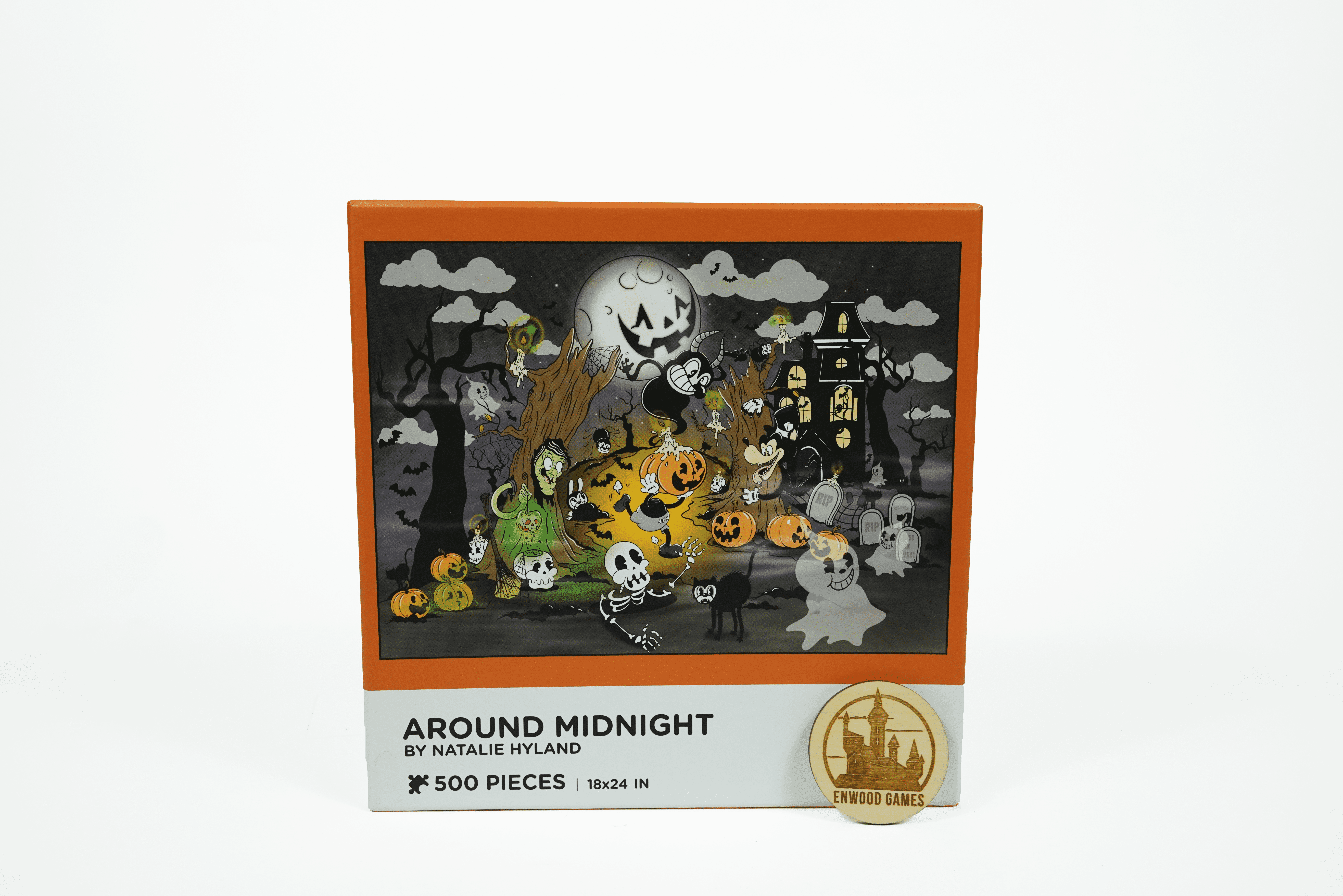 Enwood Games – Puzzle - Adulto por atacado – Enwood Games Quebra-cabeça de 1000 peças em torno da meia-noite1