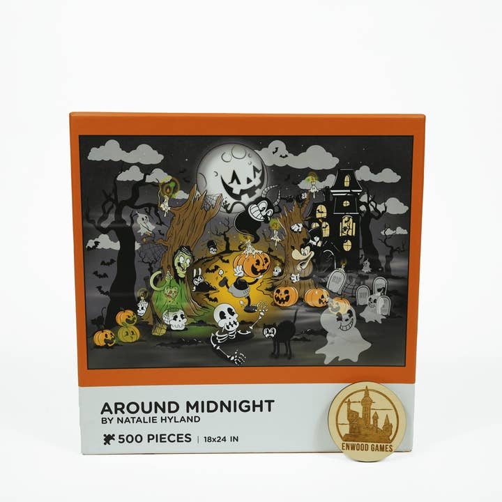 Enwood Games – Puzzle - Adulto por atacado – Enwood Games Quebra-cabeça de 1000 peças em torno da meia-noite1