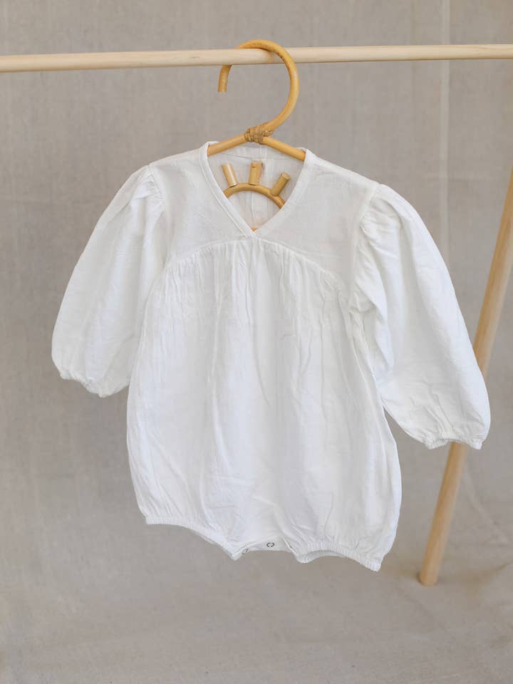 ntrl co. - Wholesale Bodysuit (Non-Footed) - Baby - Chloe Bubble Romper | MUST-HAVE piece for any child's closet