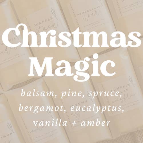 Christmas Magic Scented Snap Bar Wax Melt for wholesale by Meleri and Maple Co