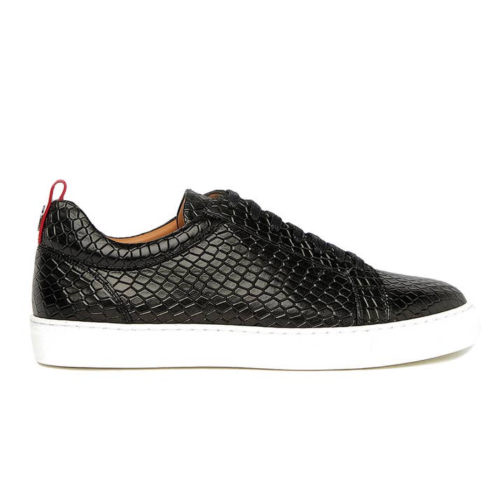 Croc Sneakers Black: Mr Trevor for wholesale by THE BARON’S CAGE