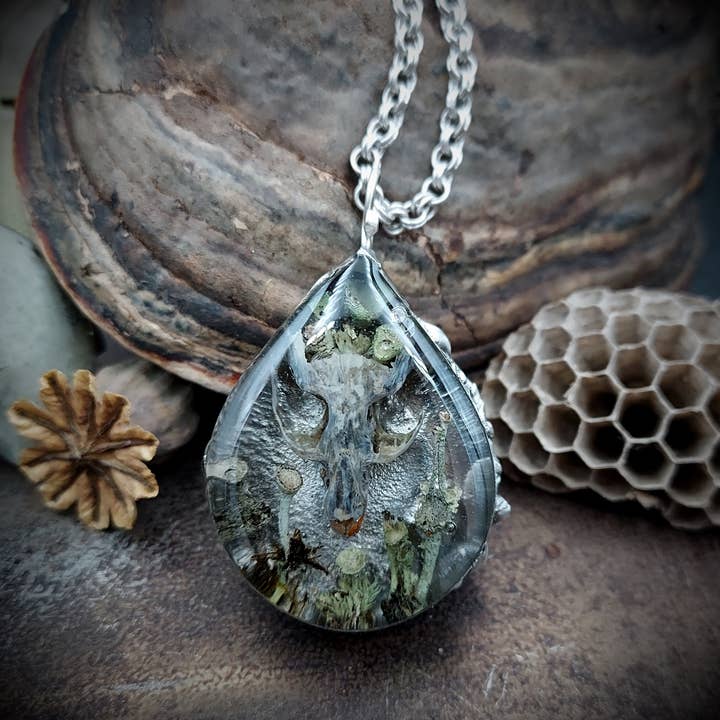 Baba Yaga - Wholesale Pendant/Charm Necklace - Crowned Guardian Necklace