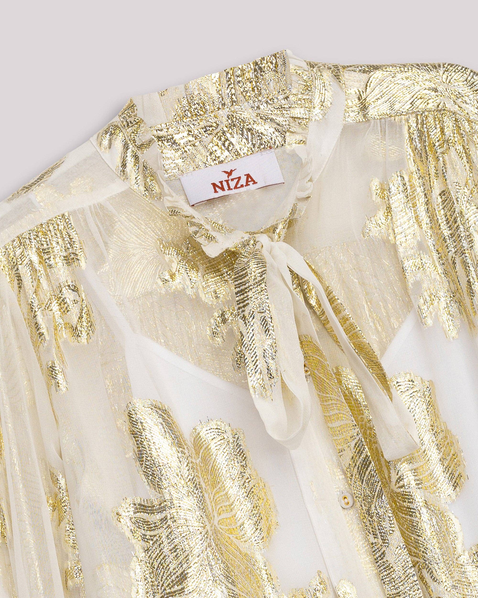 NIZA - Wholesale Blouse - Women's - White blouse for women Senia7