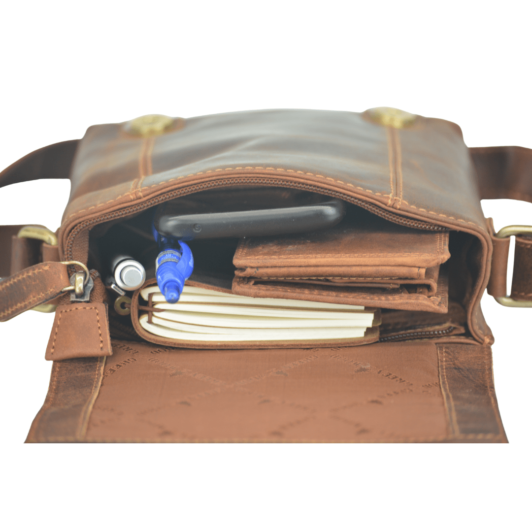 Greenwood Leather – wholesale Shoulder bag – women's – Dubbo Leather Women's Shoulder Bag4