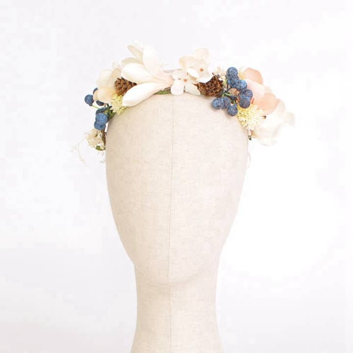 Victoria Moda - Wholesale Fashion Headband - Women's - Fruit Flower Headband Crown for Wedding Christenings0