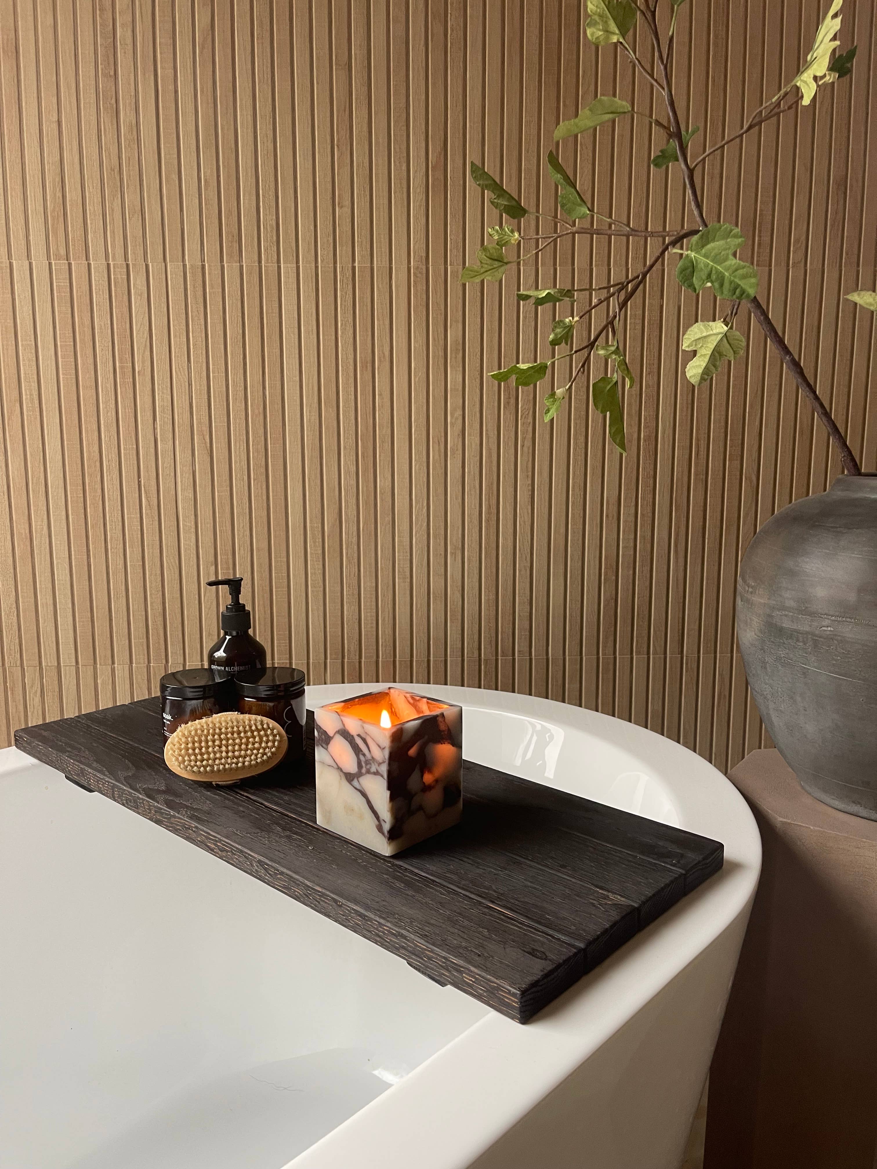 Standard Wax - Wholesale Jar/Filled Candle - Calacatta Viola Marble Candle 2