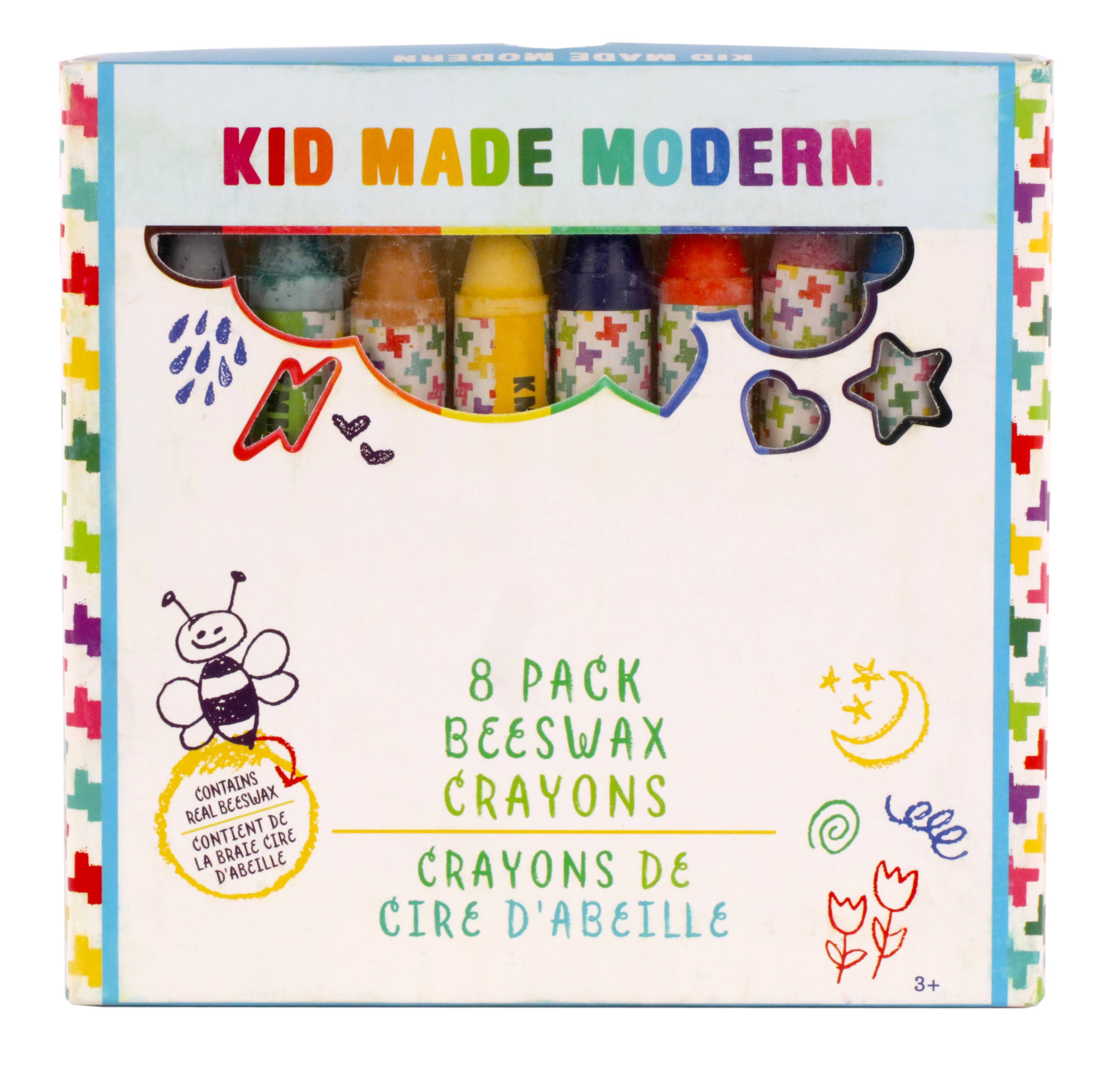 Kid Made Modern - Wholesale Crayons - Kids & Baby - Beeswax Crayons - 8 pack0