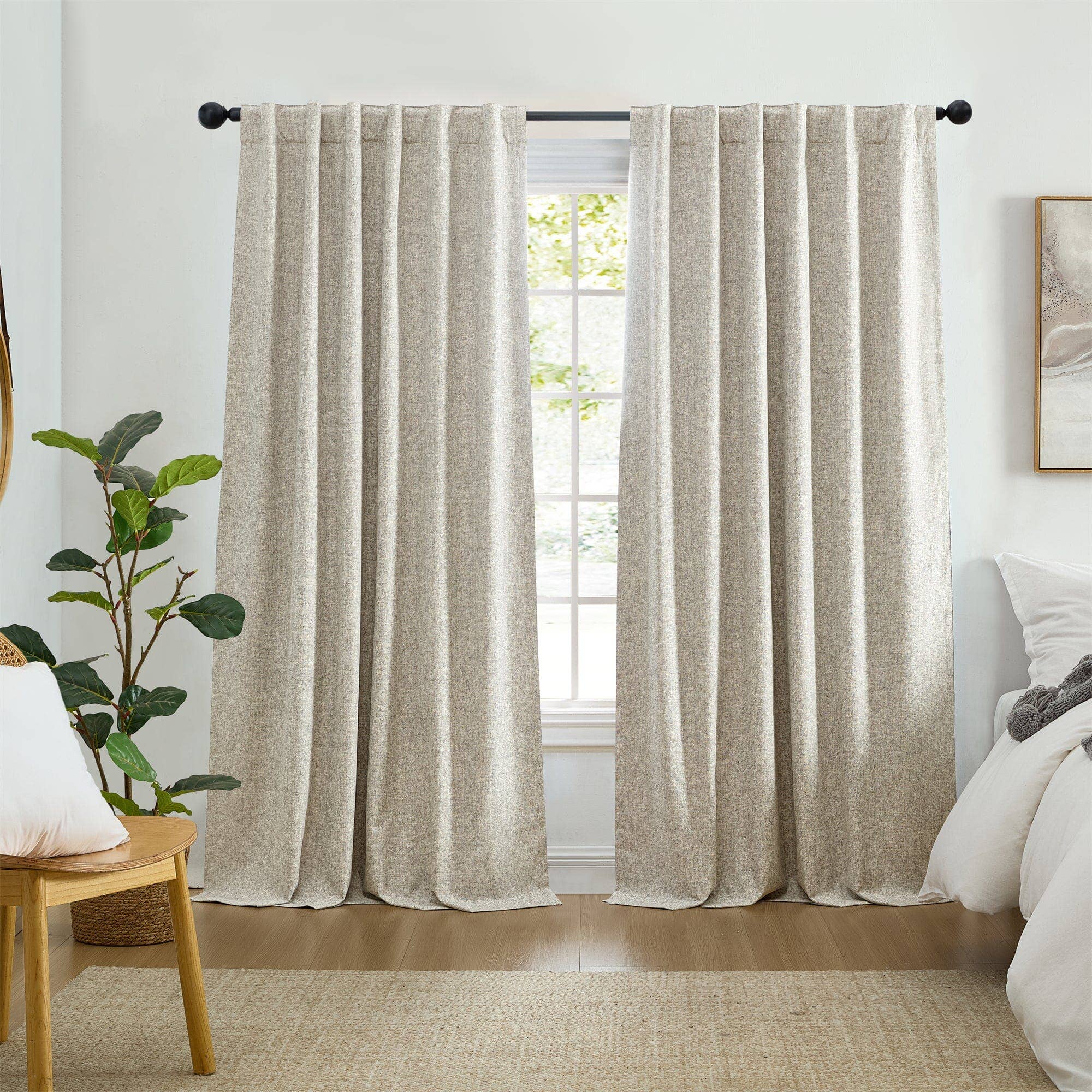 Threadmade Home - Wholesale Curtain - Solace Max-Blackout Solid Texture Window Curtain Panel12