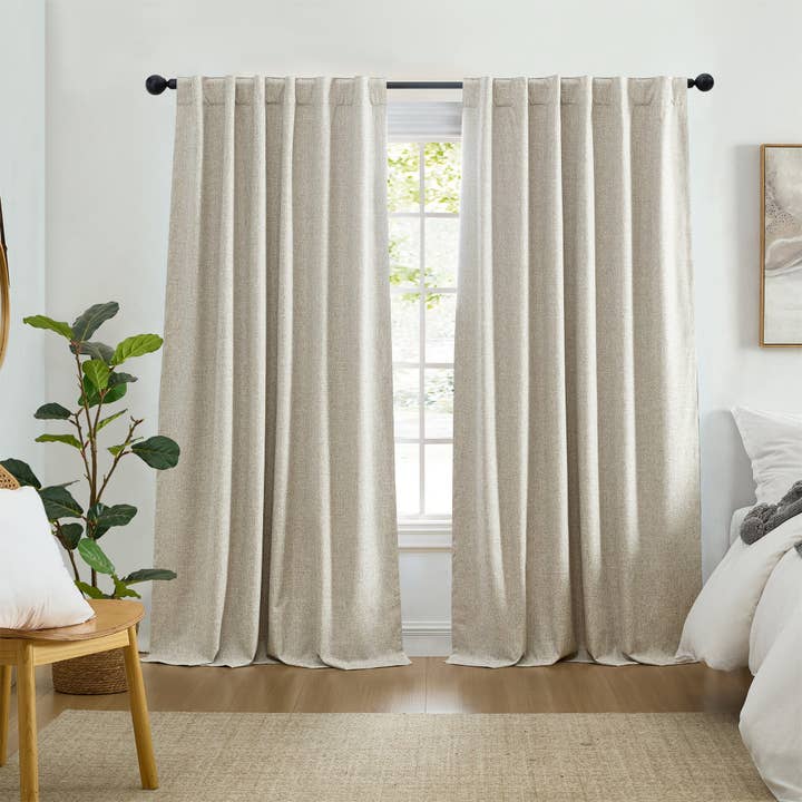 Threadmade Home - Wholesale Curtain - Solace Max-Blackout Solid Texture Window Curtain Panel12