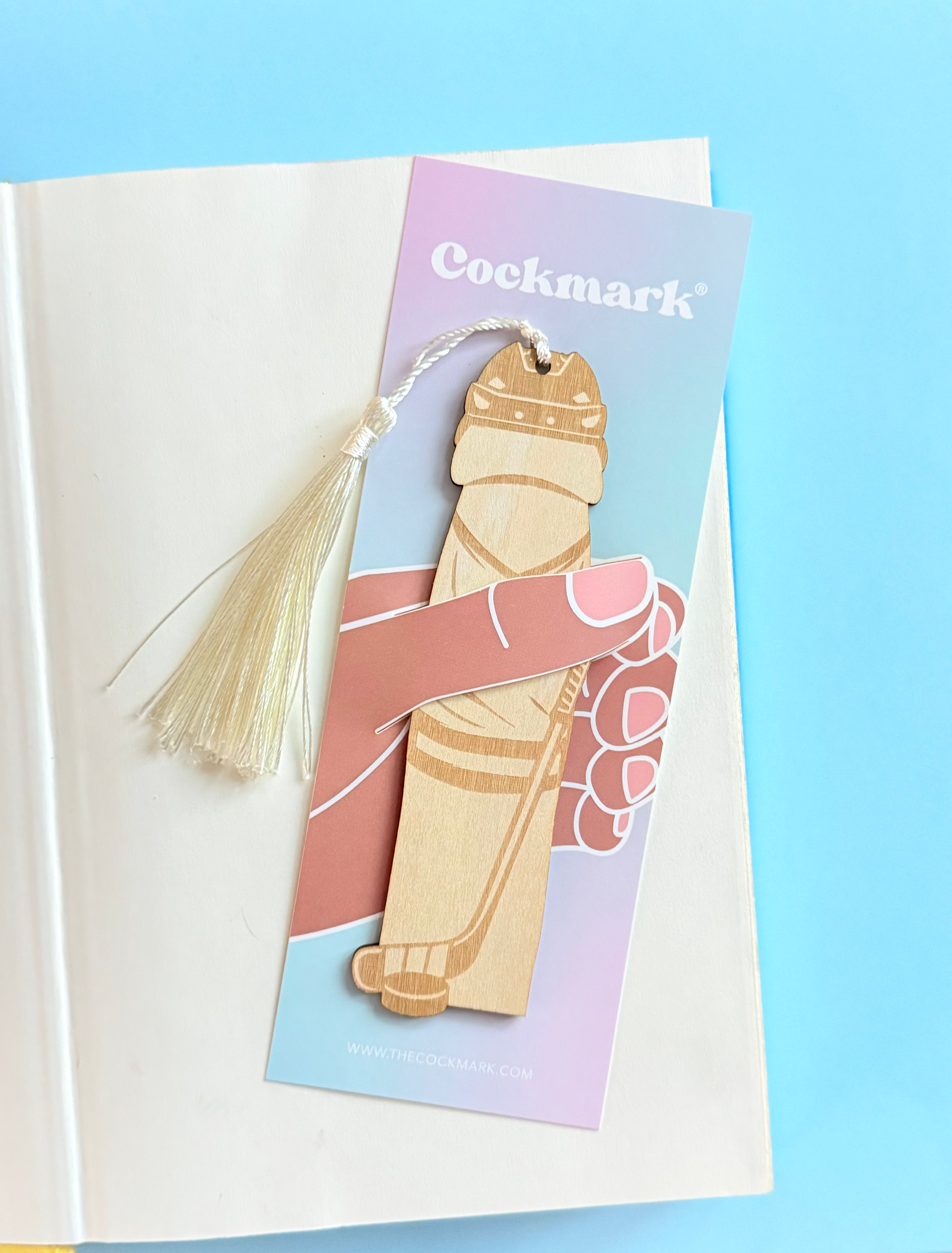 Cockmark - Wholesale Bookmark - Hockey Cockmark1