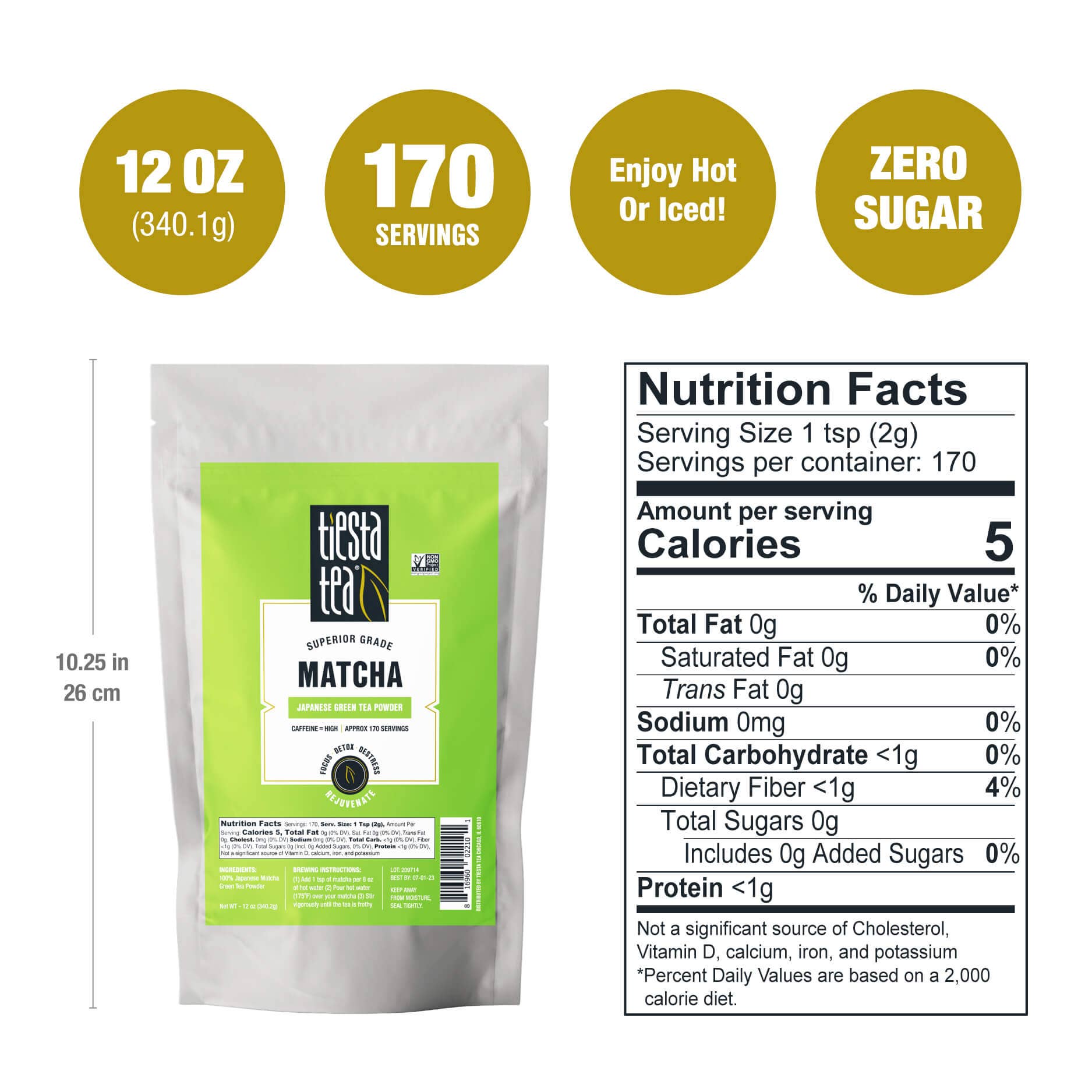 Tiesta Tea Company (loose leaf teas & accessories) - Vente Thés santé/détox - Matcha de qualité supérieure - Poudre de thé vert japonais11