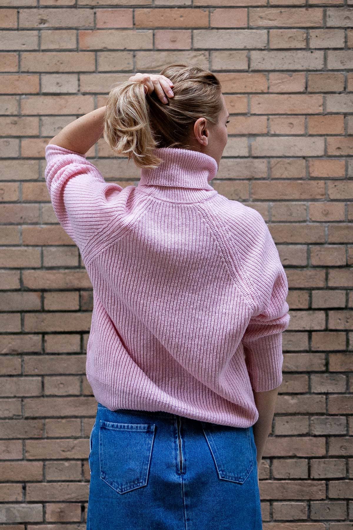 You&Milk - Wholesale Knit Sweater - Women's - Sweet Mama Nursing Sweater (Lilac, Pink)3