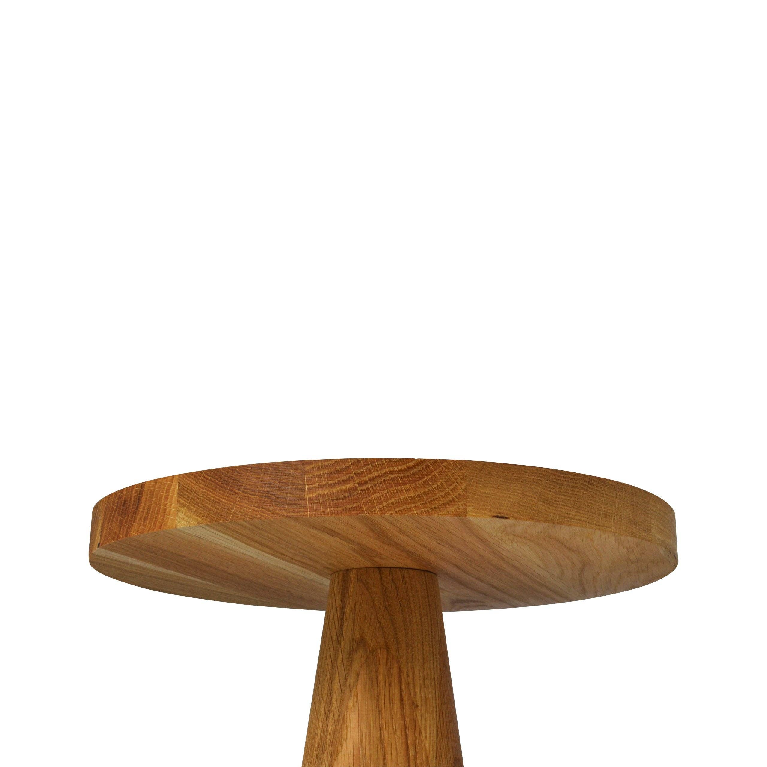 Natuhr – Bandeja de servir por atacado – Suporte para bolos redondo de carvalho - prato para servir1