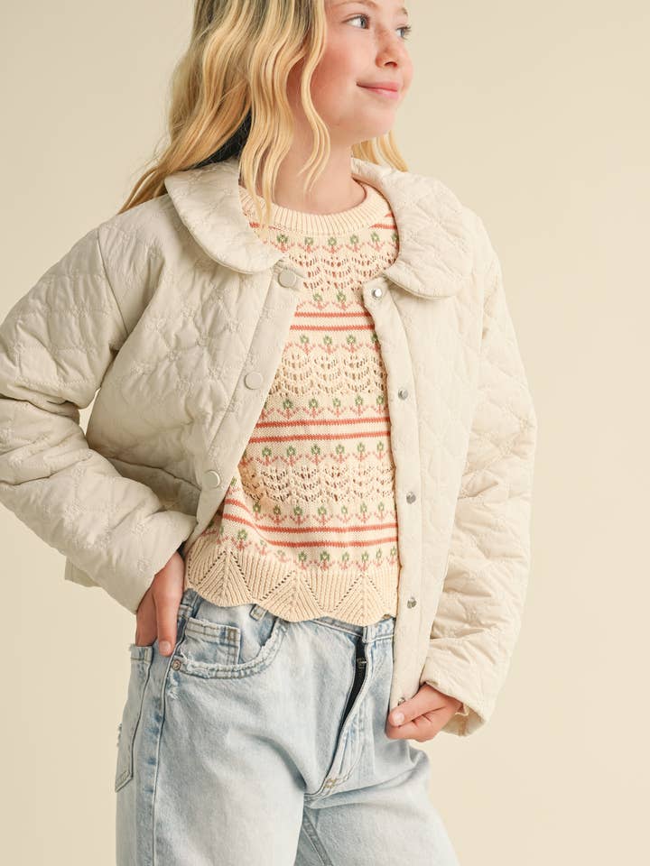 heart and arrow - Wholesale Jacket - Kids - TWEEN KIDS GIRLS DROP SHOULDER JACKET (7-14)4