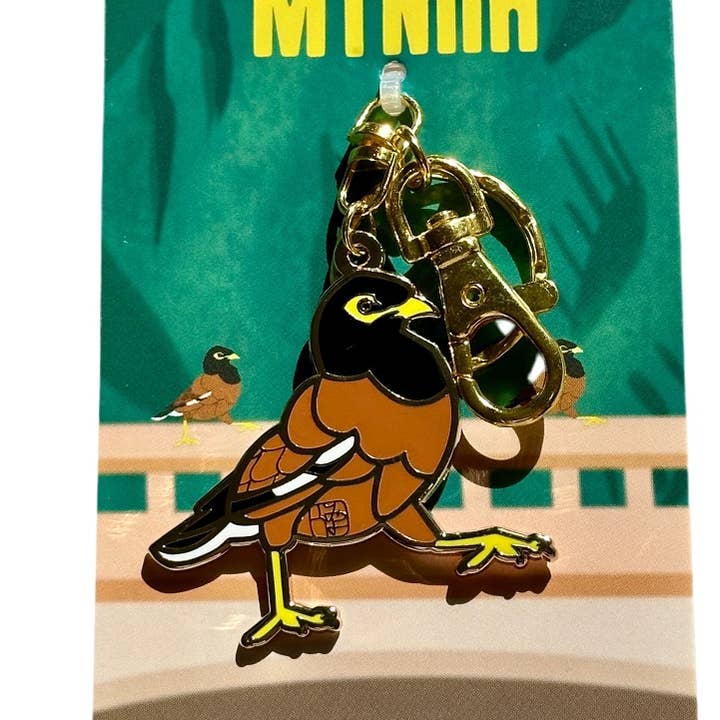 B. Miyo Art - Wholesale Keychain - Unisex - Mynah Keychain0